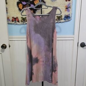 HEIMISH USA Vibrant Pink and Purple Dress